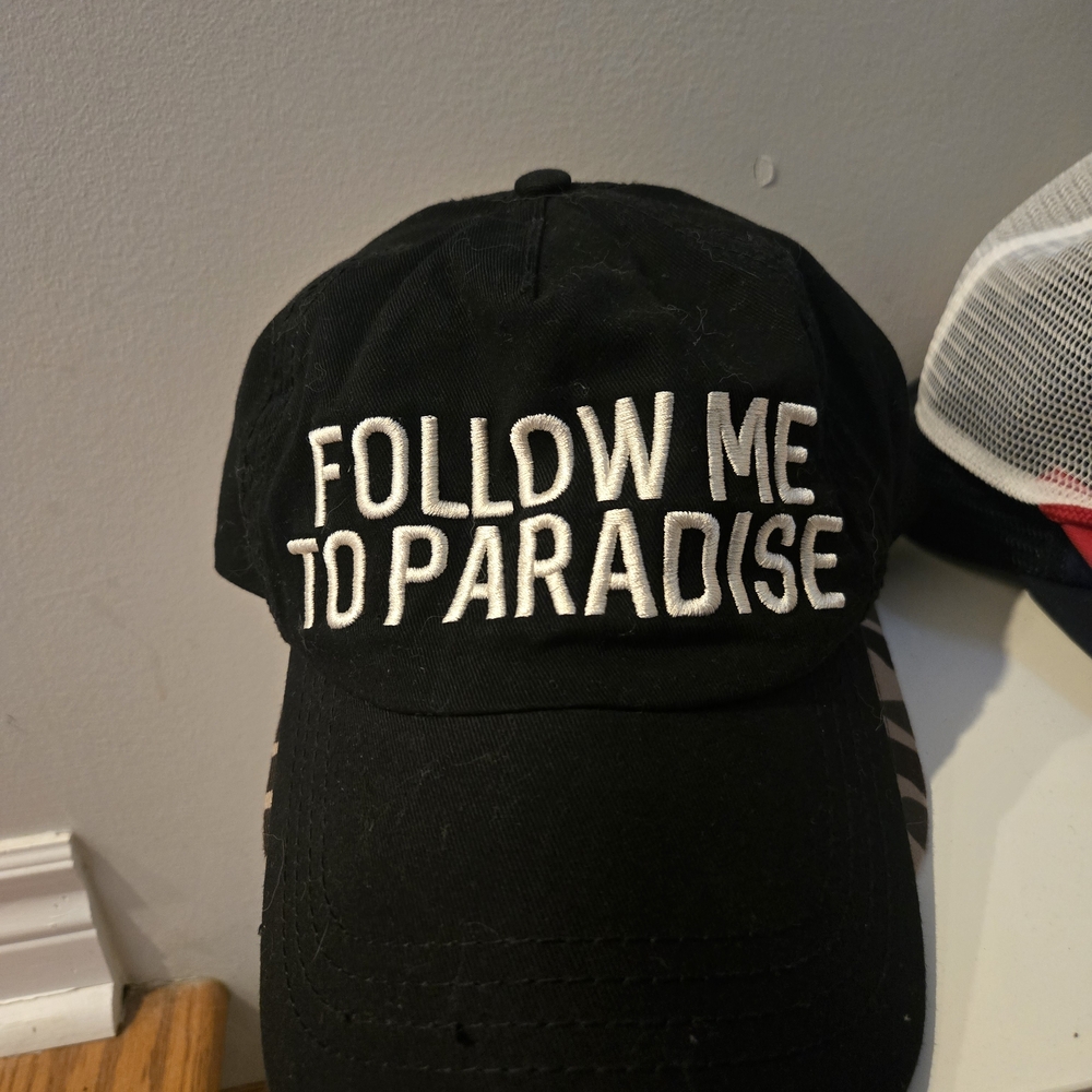 Billabong Black Embroidered Hat